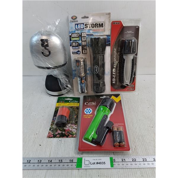 (4) Flashlights and Quick Connector