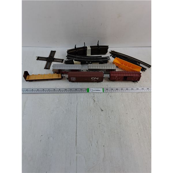 HO TrainCars and Track