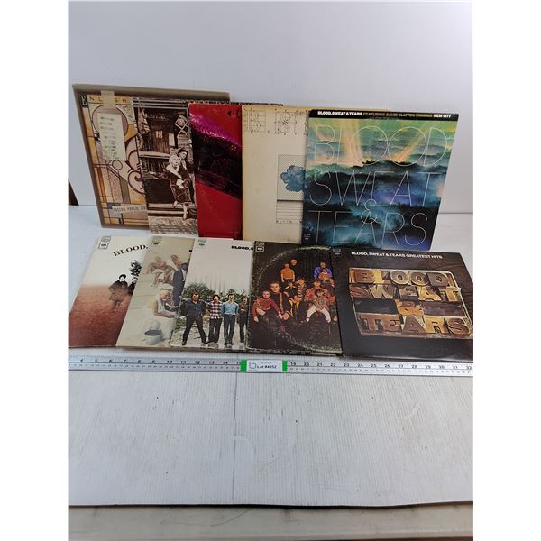 (10) Records Featuring Blood,Sweat and Tears,Alice Cooper and Allman Brothers