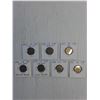 Image 2 : (7) Canadian Nickels- 1936-37-38-39-40-41