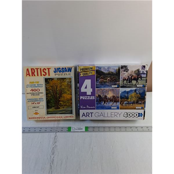 (2) Puzzles- Unopened