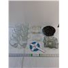 Image 1 : Assorted Glassware- Ashtrays, Mugs, Glasses