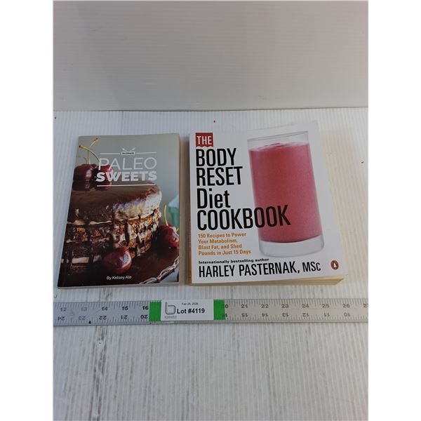 (2) Books - Food