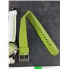 Image 3 : Quartz Watch - As Is with extra Green Watch Bracelet