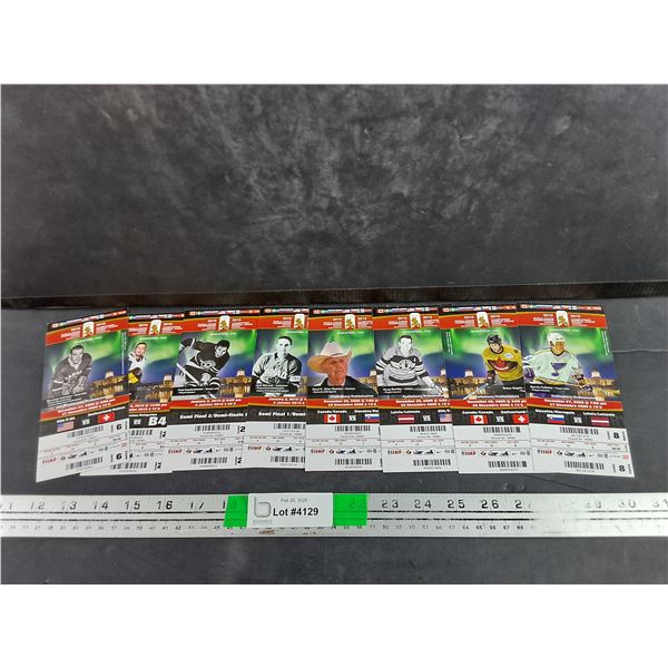 2010 World Junior Championship Canada IIHF Game Tickets