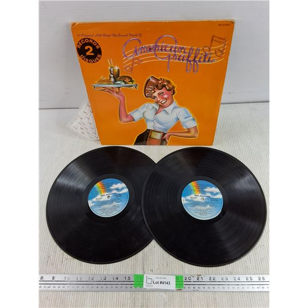 (2) American Graffiti Vinyl Records