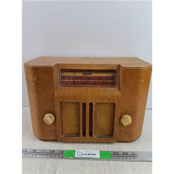 Vintage DeForest Radio - As Is