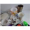 Image 7 : Ceramic Tea Pot, Bake King Pie Dishes, Mugs, Tea Ball, Misc