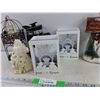 Image 3 : Lantern, Coffee Pot, Nativity Candle Holders, Misc