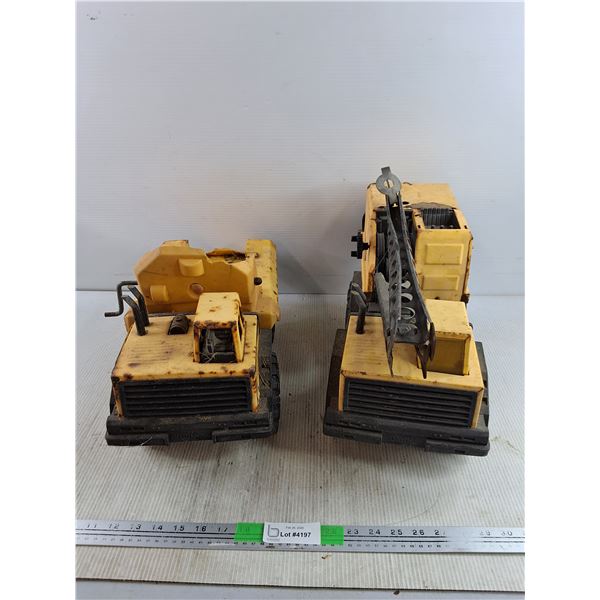 (2) Die Cast Tonka Trucks - As Is