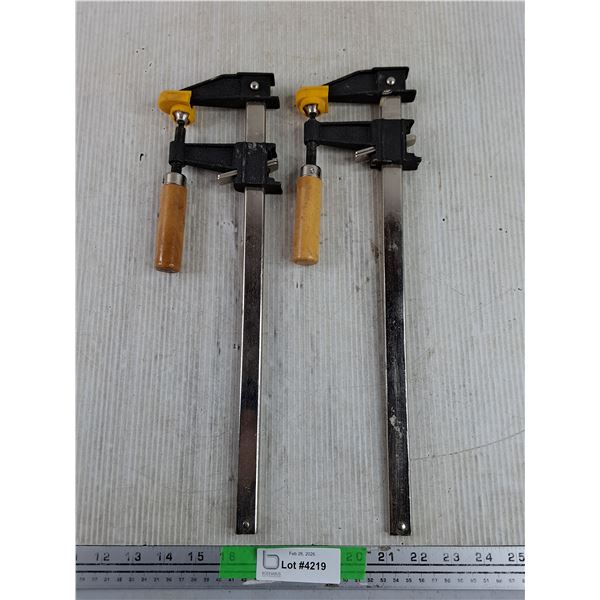 (2) 15" Bar Clamps