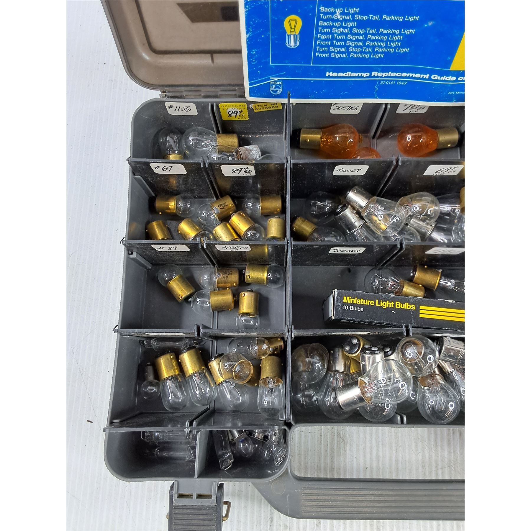 Miniature Light Bulb Assortment, Mastercraft 18V Cordless Drill w ...