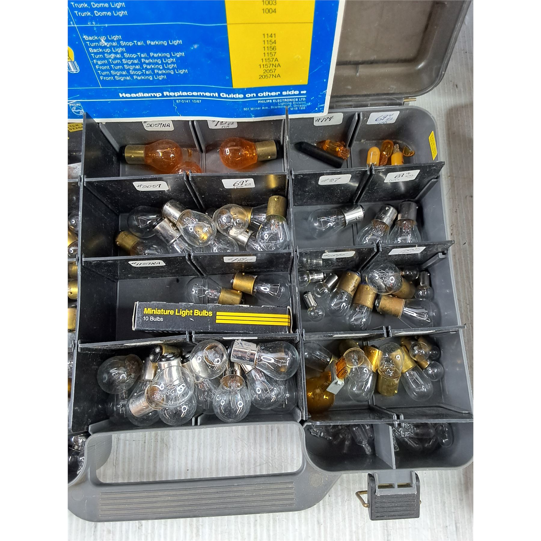 Miniature Light Bulb Assortment, Mastercraft 18V Cordless Drill w ...