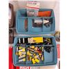 Image 7 : Assorted Electrical Supplies & Tupperware Containers w/Lids 9" x 6" x 2"