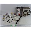 Image 1 : Assorted Slide Switches, Delta Miter Saw Work Clamp, Stark Power Supply - As Is