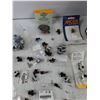Image 4 : Assorted Slide Switches, Delta Miter Saw Work Clamp, Stark Power Supply - As Is