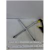 Image 2 : 18" Drawer Slides, 19" ToolTech Bar Clamp, Lug Wrench - PICK UP