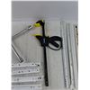 Image 3 : 18" Drawer Slides, 19" ToolTech Bar Clamp, Lug Wrench - PICK UP