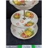 Image 3 : Royal Staffordshire Ceramic 3 Tier Cake Stand - Made in England - PICK UP