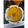 Image 7 : Ceramic Autumn Themed Coffee Set - Mugs, Cream & Sugar Set, Coffee Pot - Chipped