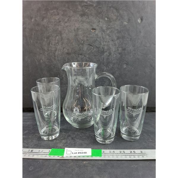 Wrangler Tanker Services LTD Glasses & Pitcher