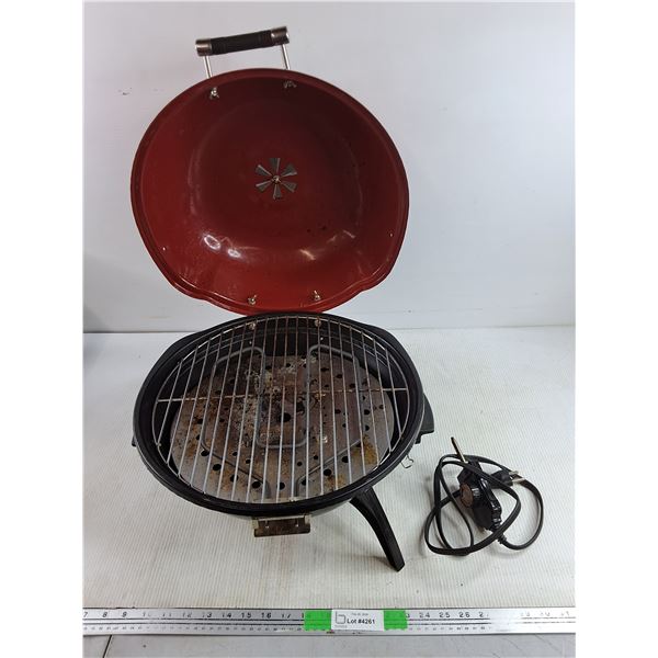 Vintage Electric Grill - Powers On, As Is, Missing Leg,  PICKUP ONLY