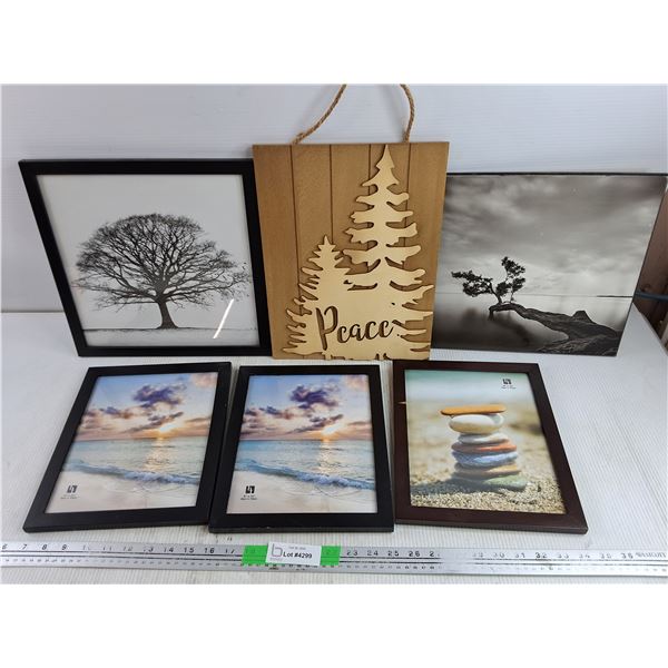 (6)  Assorted Wall Decorations