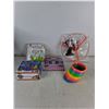 Image 4 : Various Children's Toys- Silky Scent Dough, Puzzles, Slinkie