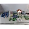 Image 1 : Various Napkins & Various Candle Sticks & Blue Storage Boxes