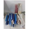 Image 2 : Various Napkins & Various Candle Sticks & Blue Storage Boxes