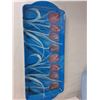 Image 3 : (2) Vases, Various Jewelry Pieces, Blue Flower Pictured Framed