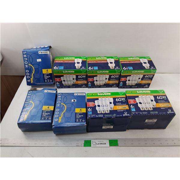 Incandescent & Fluorescent Lightbulbs - PICK UP
