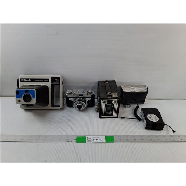 Kodak Instant, Brownie & Kalimar Cameras, Flash Mount, Misc.