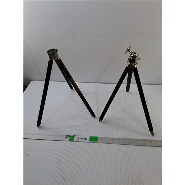 (2) Vintage Camera Stands- As Is