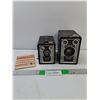 Image 1 : (2) Vintage Brownie Box Cameras- As Is