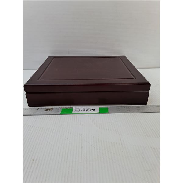 Royal Canadian Mint Wooden Storage Case 12" x 10.5"