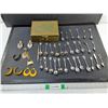 Image 1 : Earrings, Souvenir Spoons & Wooden Storage Box
