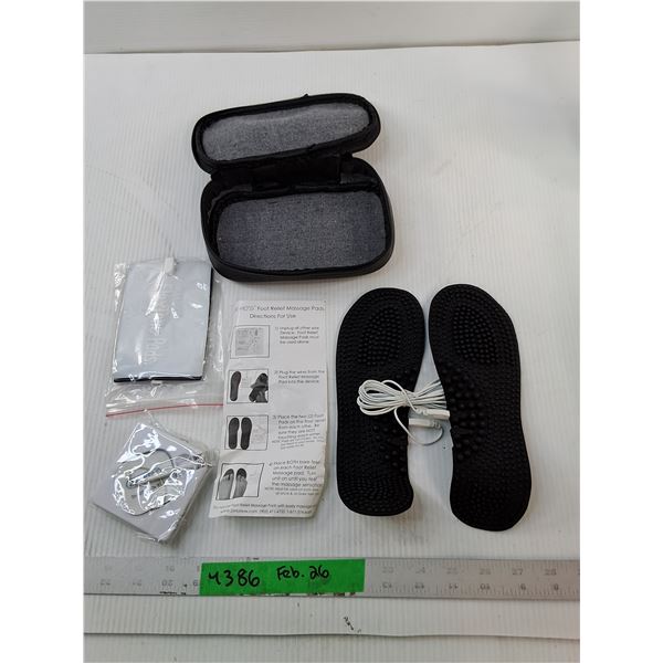 Dr. Ho's Foot Relief Massage Pads- As Is