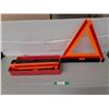 Image 1 : (3) Reflective Emergency Roadside Triangles