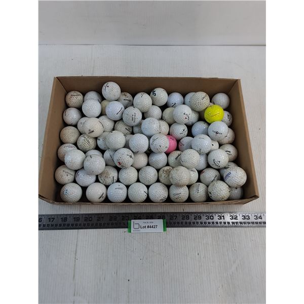 Large Quantity of Assorted Used Golf Balls
