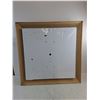 Image 2 : * Wood Framed Ceiling Light - Untested, As Is - 29x29x4" - PICK UP ONLY