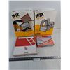 Image 1 : (4) NIB Auto Parts (Wix/Fram Air Filters & Corteco Timing Cover Set)
