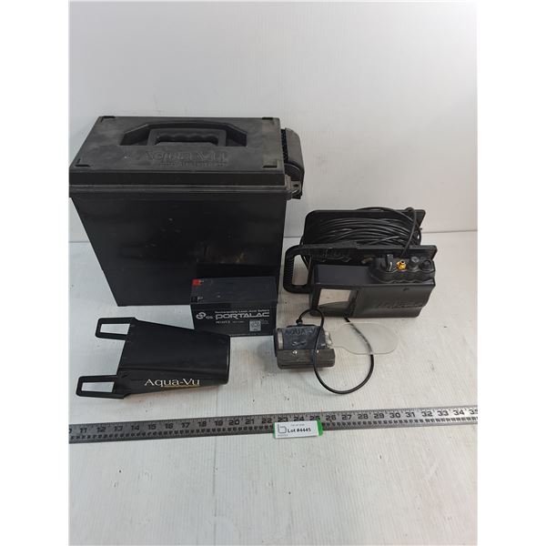 Aqua-Vu Underwater Viewing System Kit - Untested, As is