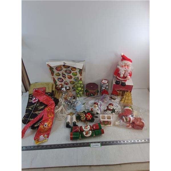 Large Assortment of Mostly Christmas Decor