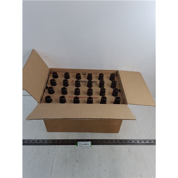 (24) Unused Northern Brewer Amber Glass  Beer Bottles - PICK UP