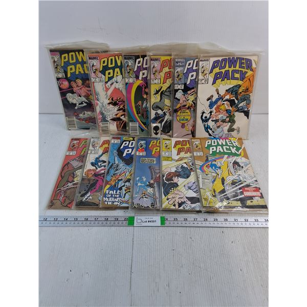 (24) Editions of Power Pack Comic Book
