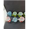 Image 3 : (11) Fire King and Anchor Hocking Vintage Coffee Mugs