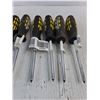 Image 2 : (10) Westward Screwdrivers and  10" Adjustable Plier