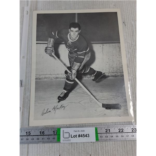 1945-54 Quaker Oats 8"x10" Photo of Calum Mackay