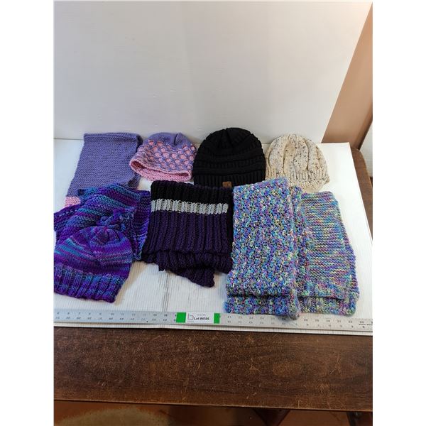 Assorted-Knitted Scarves/Toques